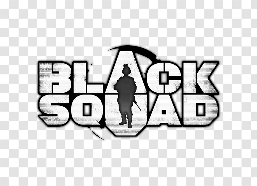 Logo Black Squad Brand Font Text - Mammal Transparent PNG