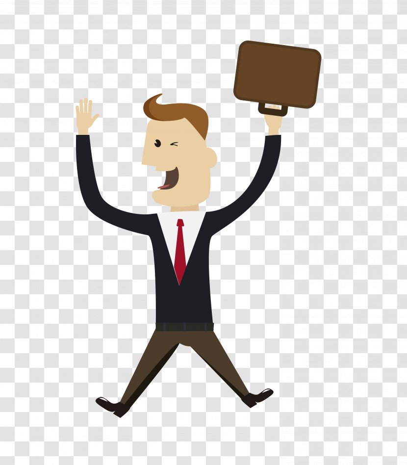 Briefcase - Hand - The Man With Transparent PNG