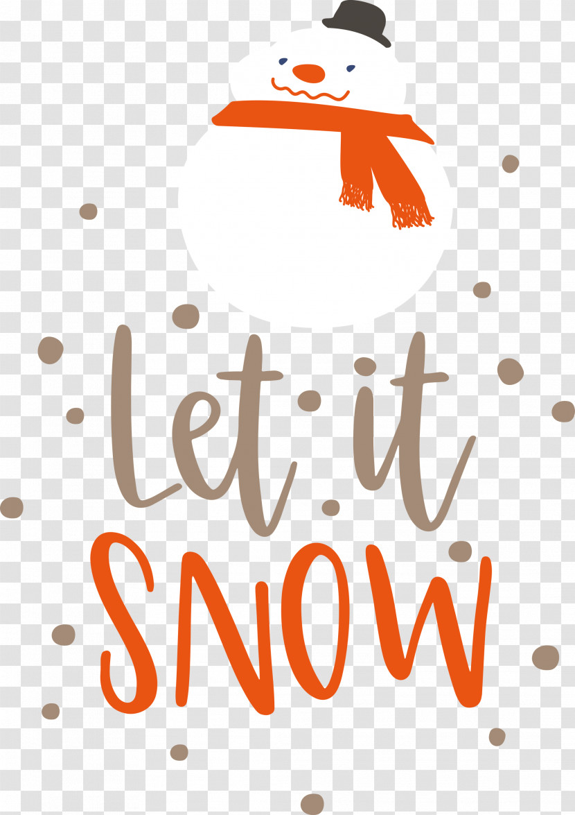 Let It Snow Snow Snowflake Transparent PNG
