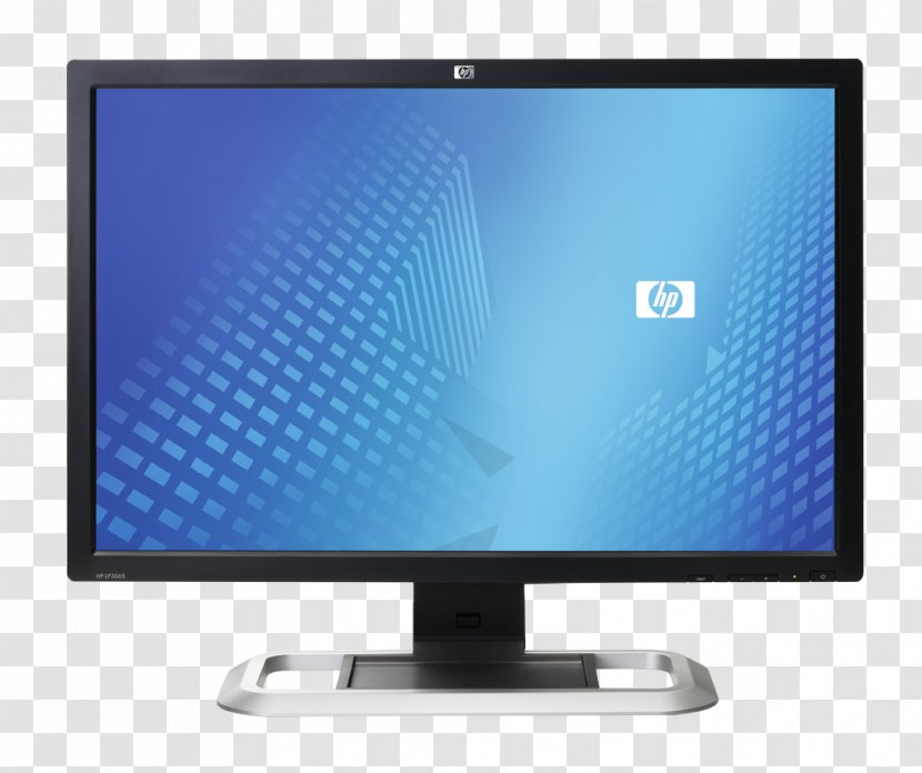 Hewlett-Packard Computer Monitor Liquid-crystal Display Digital Visual Interface LED-backlit LCD - Personal - Image Transparent PNG