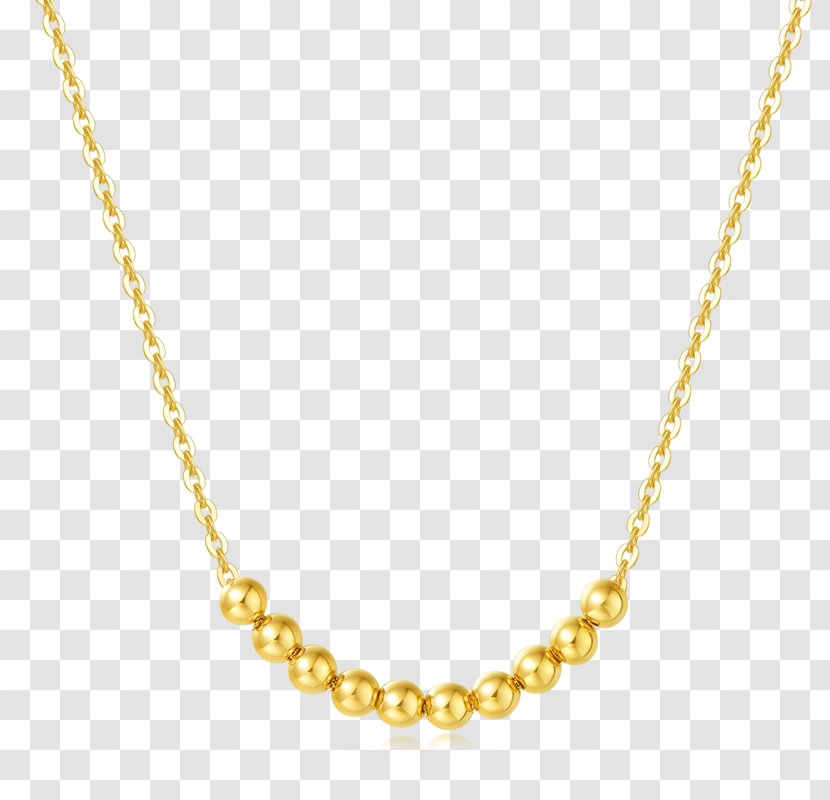 Necklace Jewellery Czerwone Złoto Gold Chain - Titan Company Transparent PNG