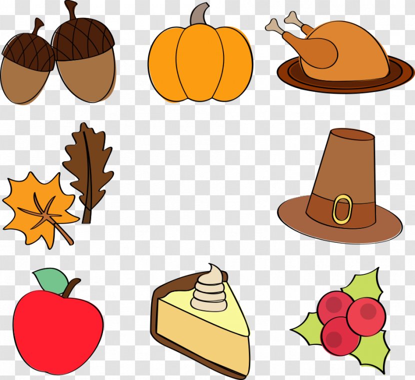 Thanksgiving Dinner Icon - Artwork - Vector Cake With Apples Transparent PNG