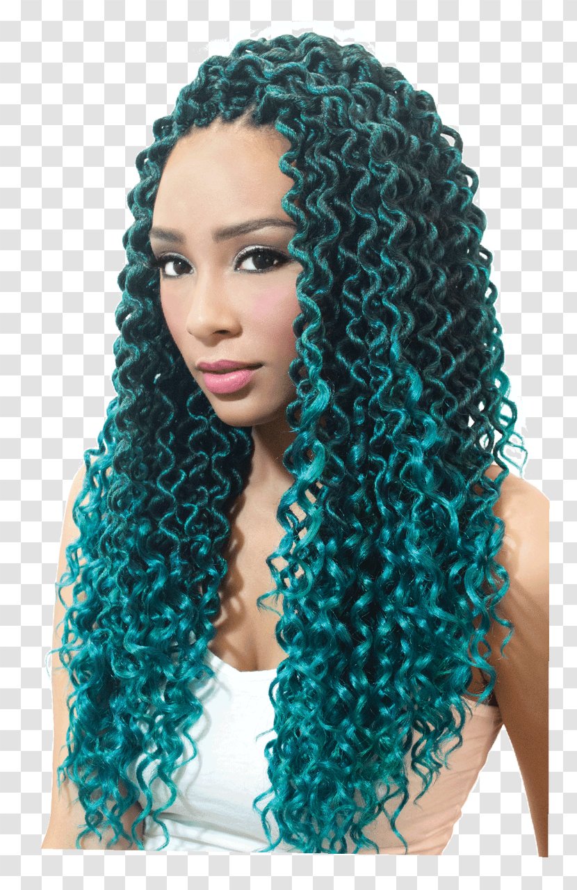 Crochet Braids Dreadlocks Wig Hair - Black - Goddess Beauty Transparent PNG