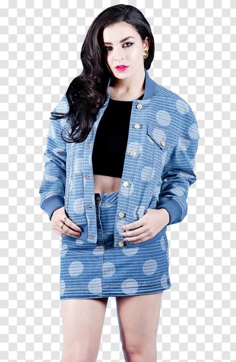 Charli XCX Desktop Wallpaper - Jacket - Sleeve Transparent PNG