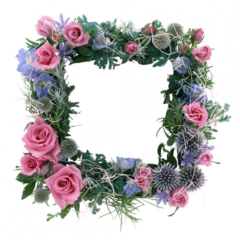 Floral Design Wreath Artificial Flower - Decor Transparent PNG