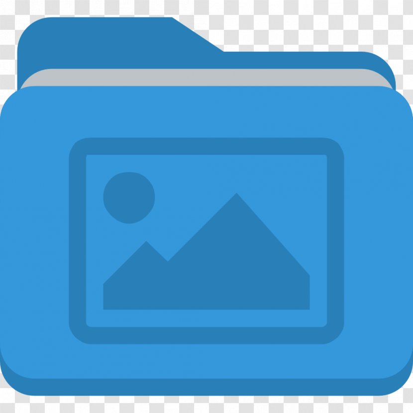 Electric Blue Angle Area - Directory - Folder Picture Transparent PNG