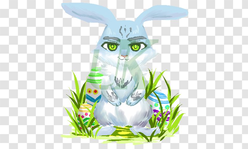 Domestic Rabbit Hare Easter Bunny Whiskers - Fictional Character Transparent PNG