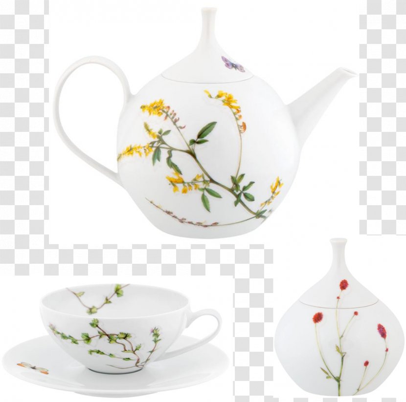 Porcelain Saucer Kettle Teacup - Tea Transparent PNG