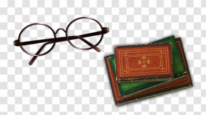 Glasses Circle - Harry Potter - Classical Books Transparent PNG