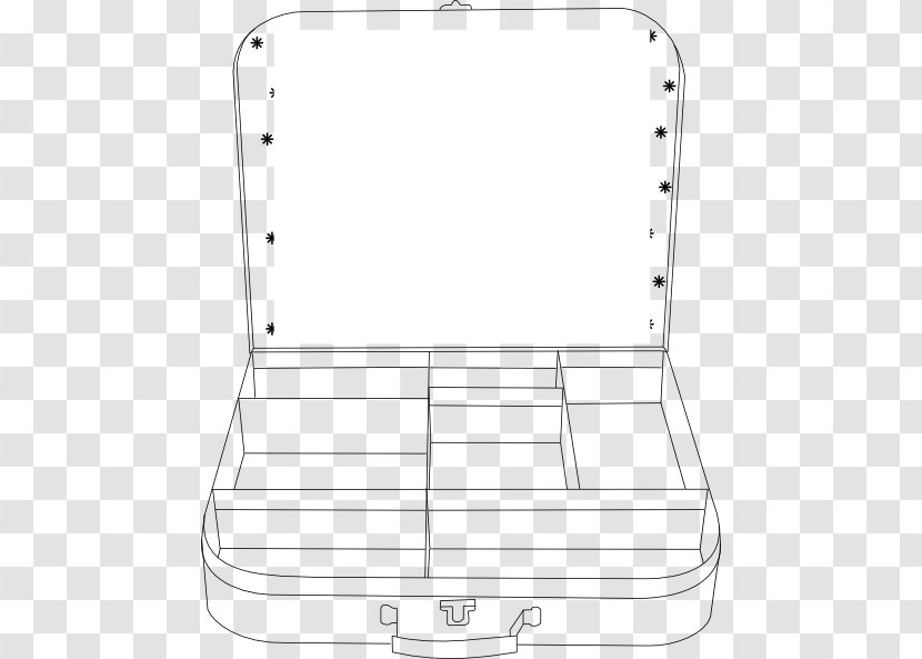 Suitcase Baggage Clip Art - Open Case Cliparts Transparent PNG