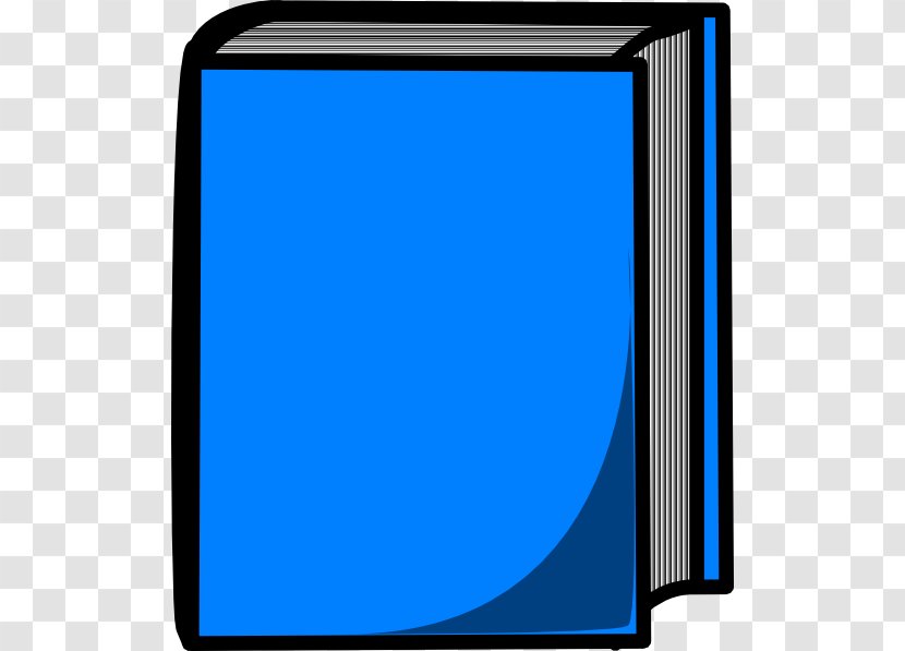 Book Cover Clip Art - Media - Blue Books Cliparts Transparent PNG