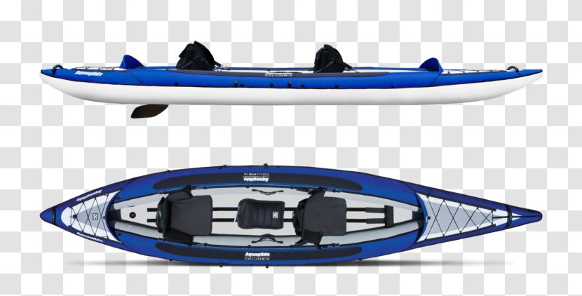 Kayak Aquaglide Columbia XP Two Chinook Tandem XL One Paddling - Watercraft - Aqua Net Lotion Transparent PNG
