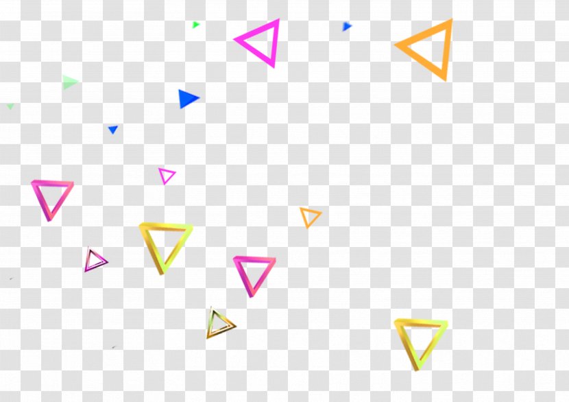 Color Triangle - Gratis - Colored Transparent PNG