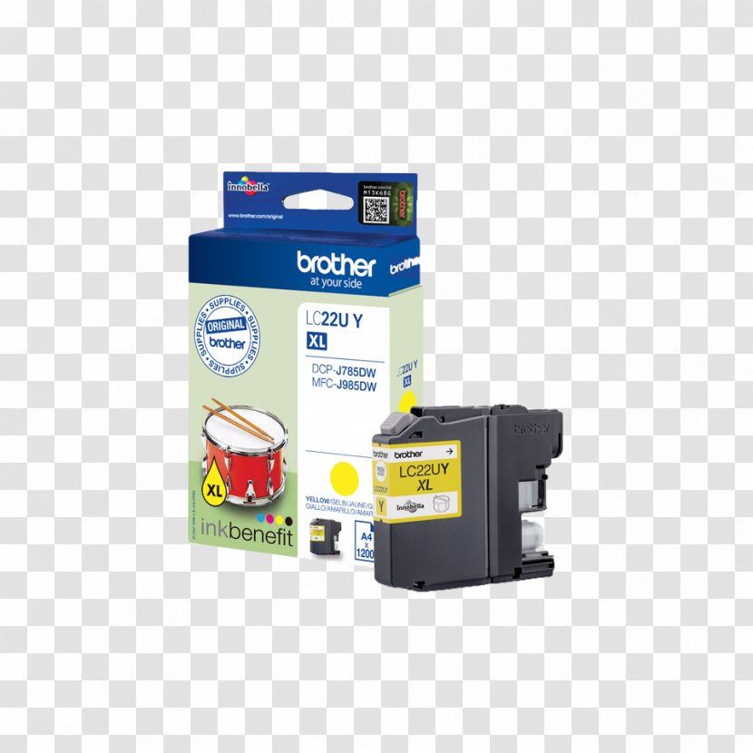 Ink Cartridge Brother Industries Inkjet Printing Consumables - Printer - Material Transparent PNG