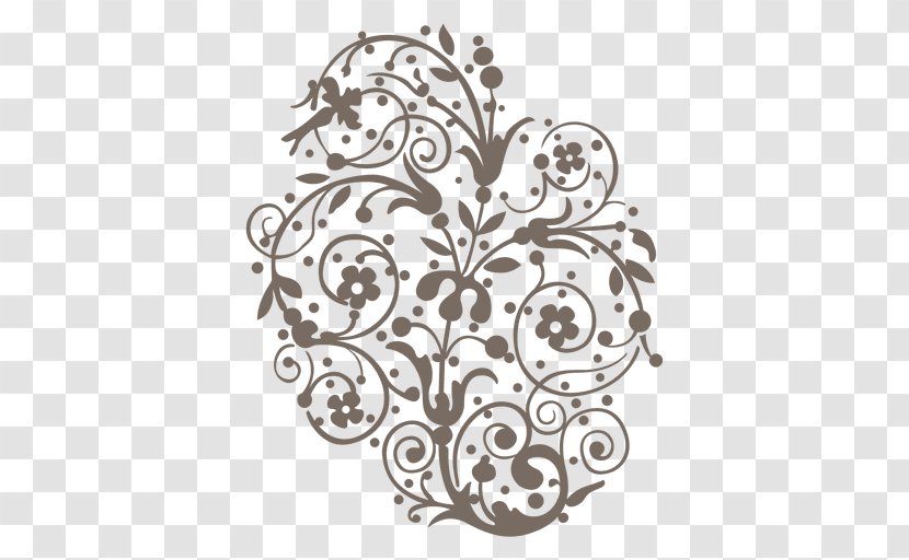 Flower Pattern - Symmetry - Curly Transparent PNG