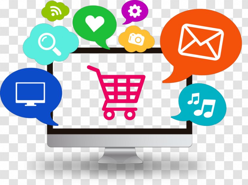 E-commerce Electronic Business Marketing - Online Shopping Transparent PNG