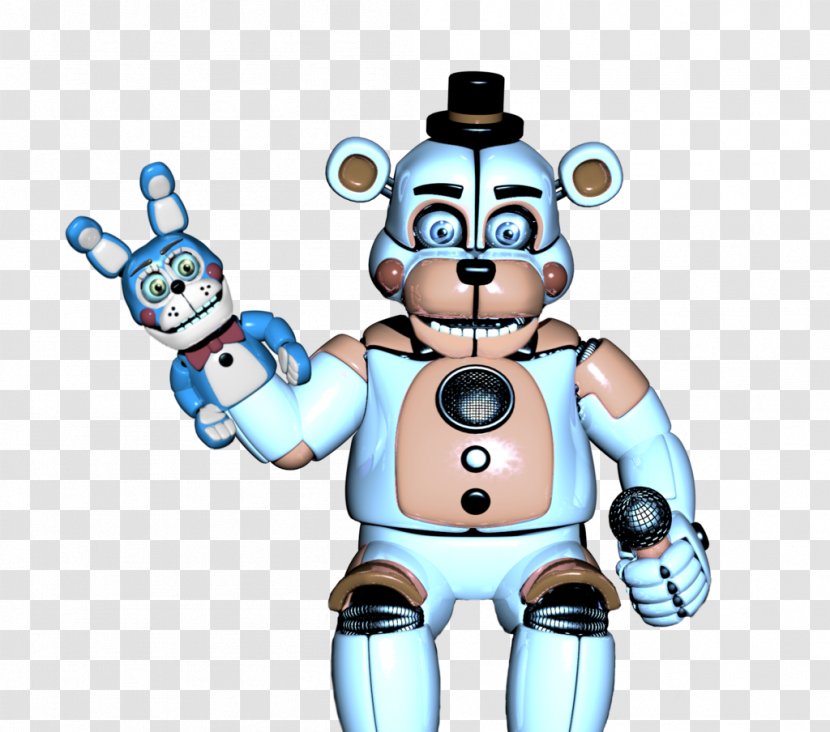 Five Nights At Freddy's: Sister Location Freddy's 2 3 Toy - Fictional Character - Funtime Freddy Transparent PNG