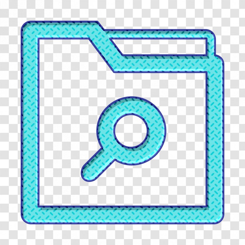 Documents Icon Files Folder - Symbol Teal Transparent PNG