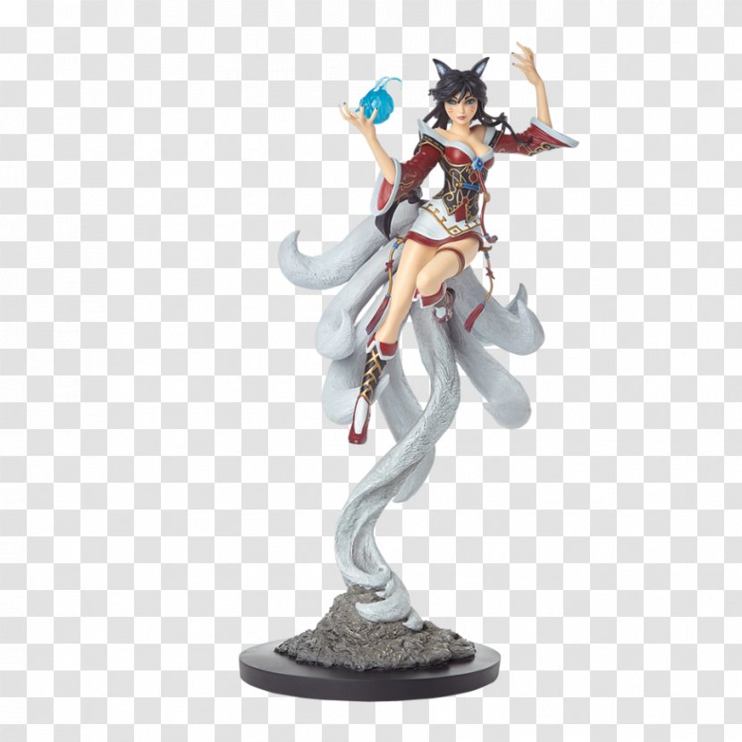 League Of Legends Riot Games Ahri Statue - Gamurs - Model Figure Transparent PNG