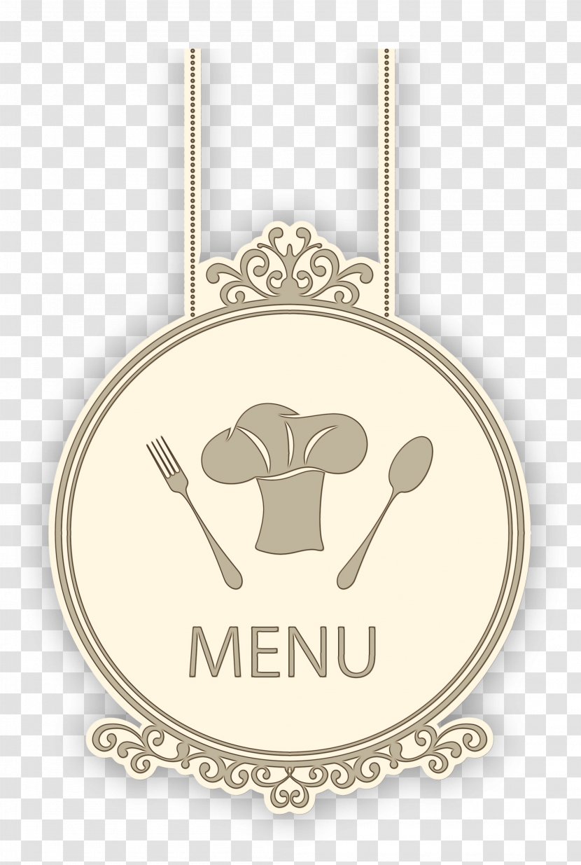 Chef Cartoon - Bistro - Label Logo Transparent PNG