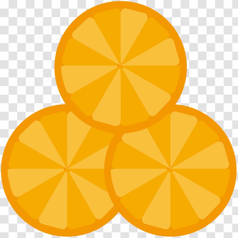 Slice Of Orange. - Fruit - Food Transparent PNG