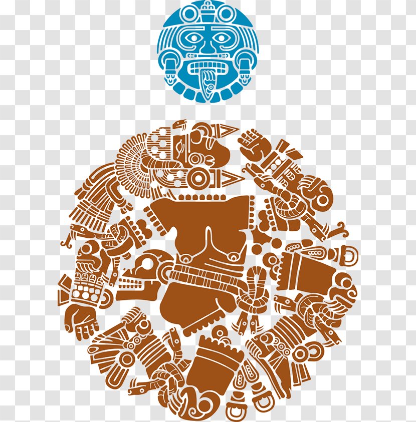 Aztec Calendar Stone Maya Civilization Our Lady Of Guadalupe Mesoamerica Coyolxauhqui - Symbol Transparent PNG