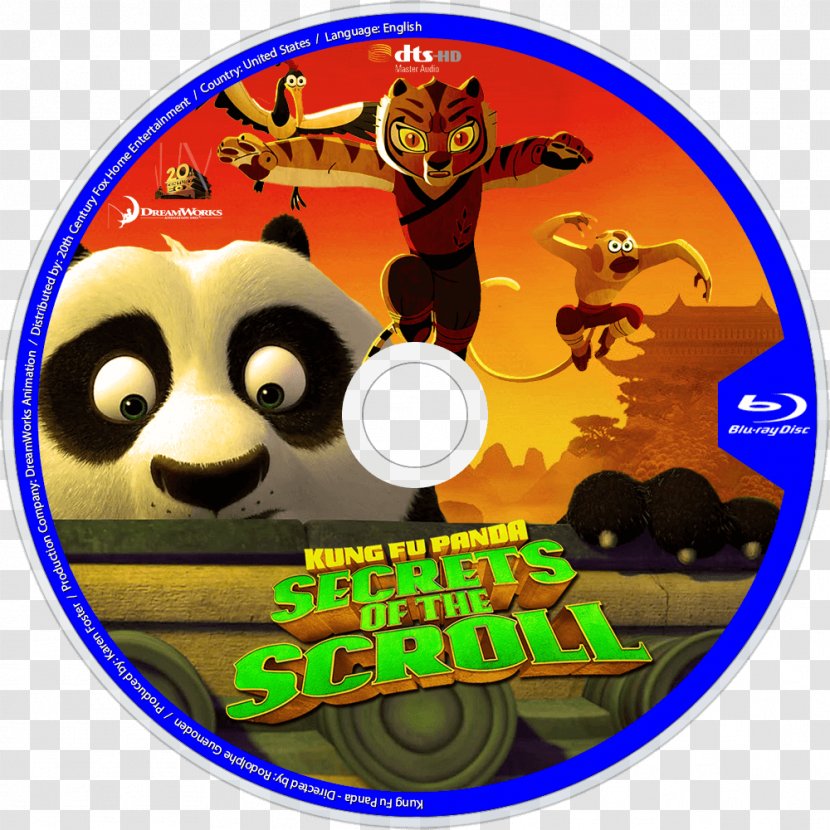 Kung Fu Panda DVD Blu-ray Disc Animated Film - Kung-fu Transparent PNG