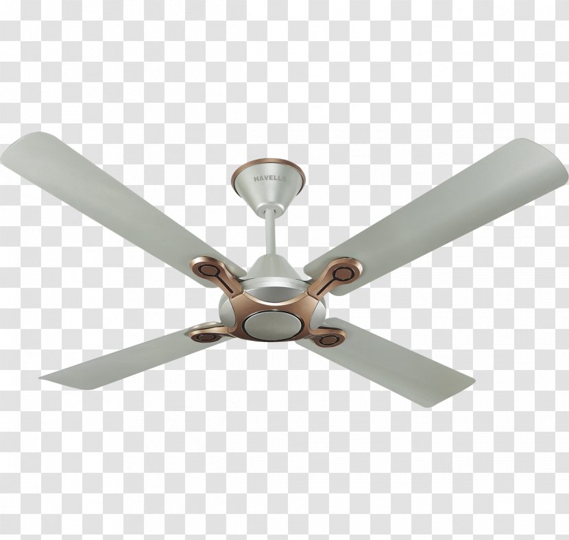 Ceiling Fans Havells Blade Bronze - Fan Transparent PNG