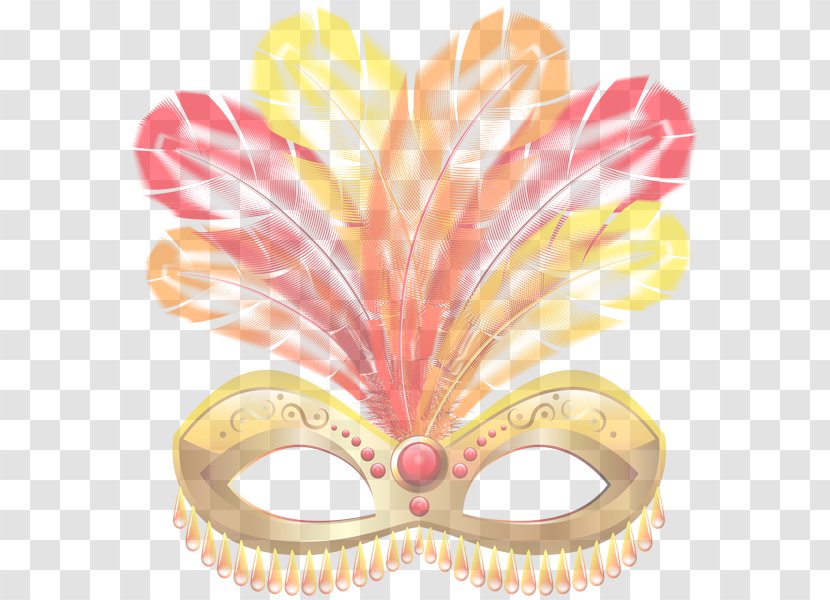 Feather - Masque - Costume Accessory Mardi Gras Transparent PNG