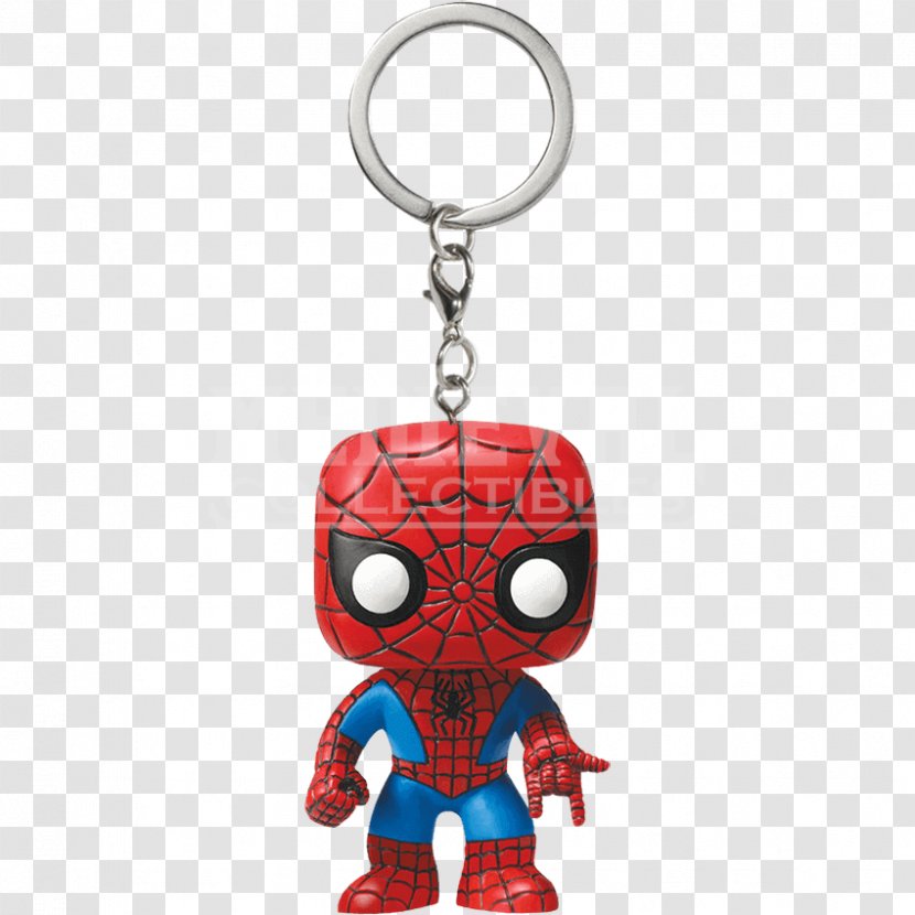 Spider-Man Iron Man Funko Key Chains Action & Toy Figures - Keychain - Spider-man Transparent PNG