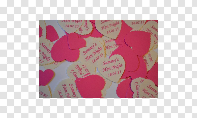 Bachelorette Party Paper Confetti Bride - Hen Transparent PNG
