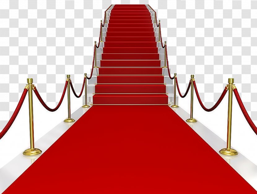 Red Carpet - Pict - Ladder Stairs Transparent PNG