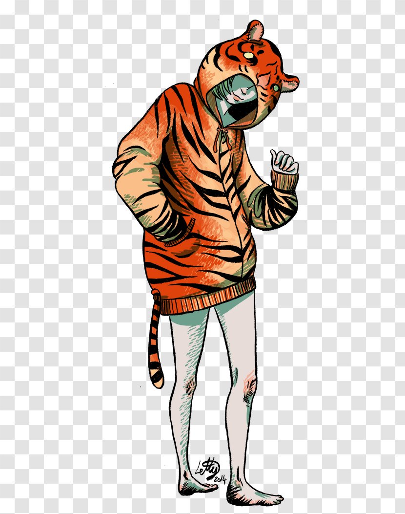 Tiger Clip Art Illustration Human Behavior - Radiation Toxicity Transparent PNG