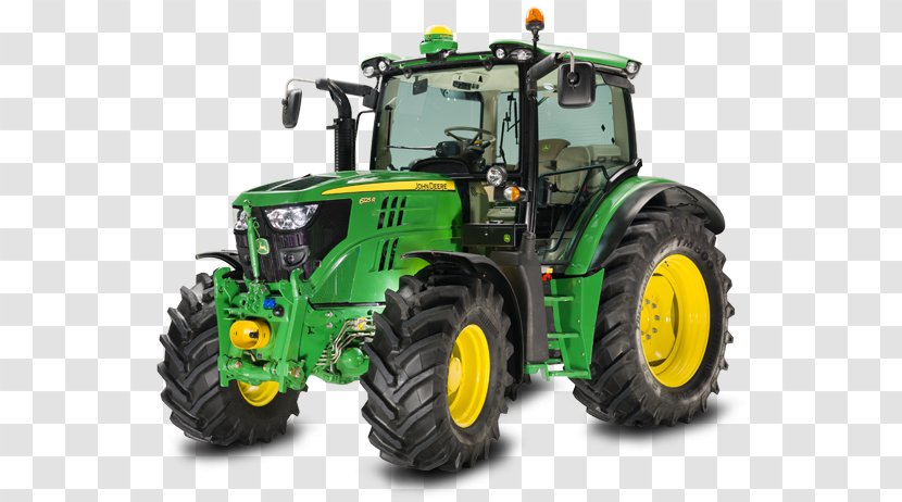 John Deere Tractor Agricultural Machinery Heavy Agriculture - Loader Transparent PNG
