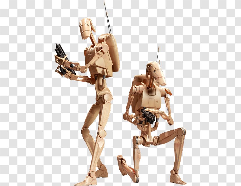 Battle Droid Star Wars: The Clone Wars Count Dooku C-3PO R2-D2 - Geonosis - Toy Bin Transparent PNG