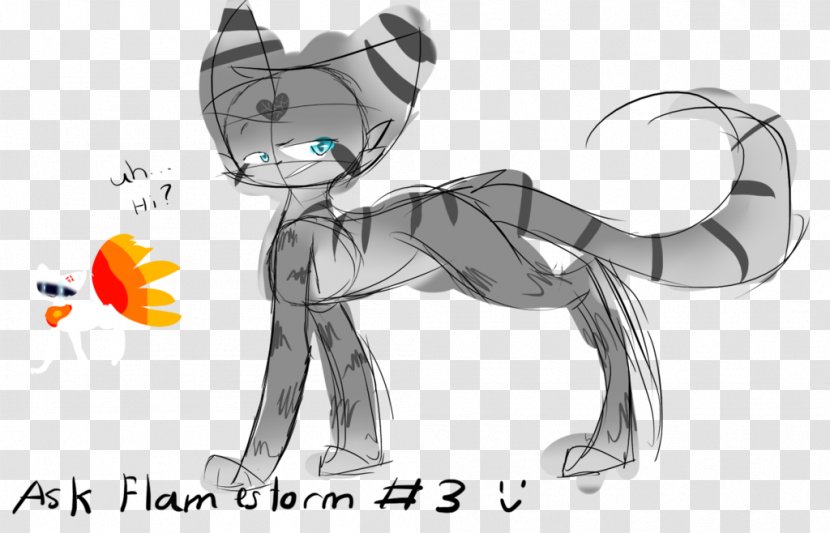 Cat Mammal Sketch - Frame Transparent PNG