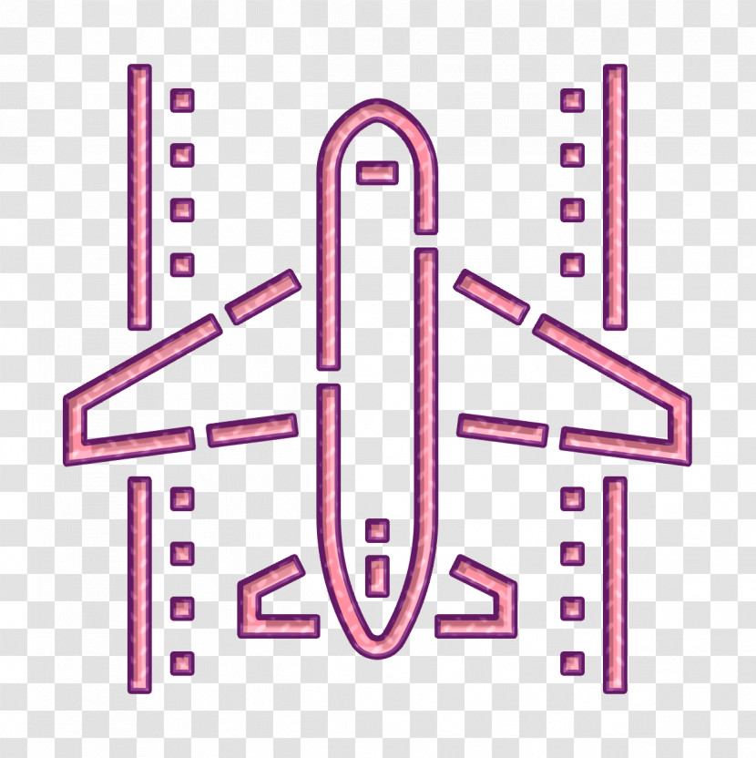 Airport Icon Vehicles Transport Icon Plane Icon Transparent PNG