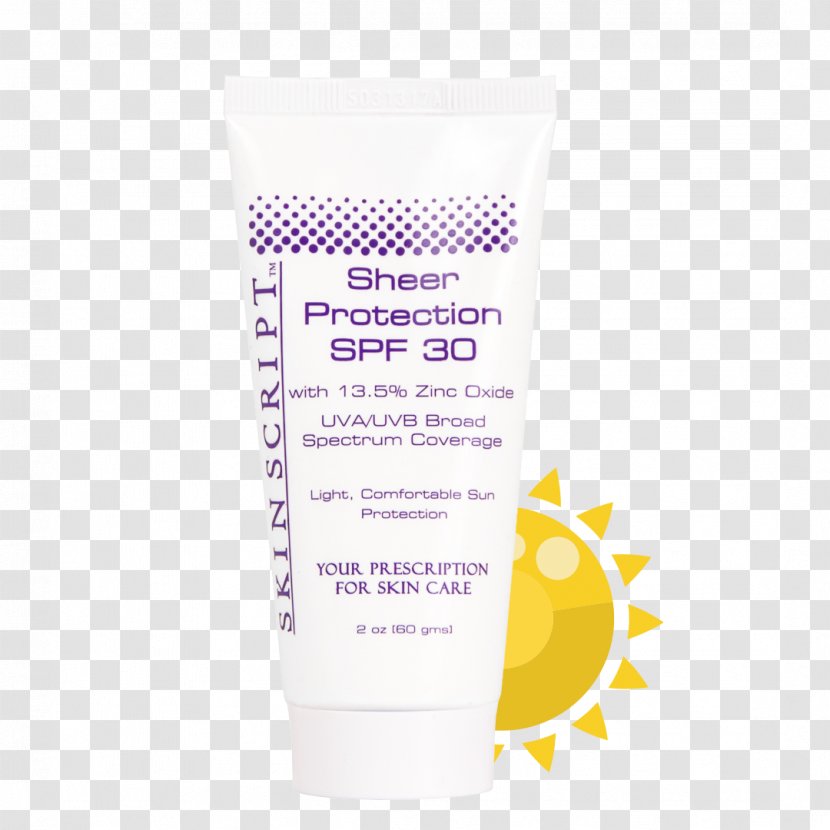Sunscreen Cream Lotion Factor De Protección Solar Skin - Script - Protect Transparent PNG