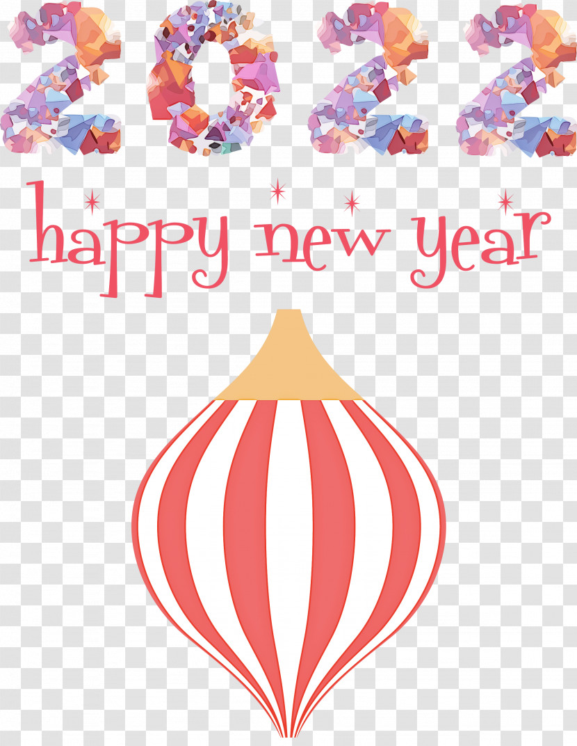 2022 Happy New Year 2022 2022 New Year Transparent PNG