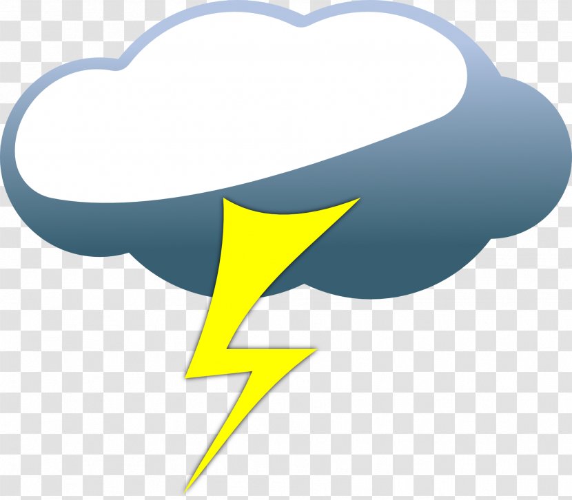 Lightning Thunderstorm Cloud Clip Art - Drawing Transparent PNG