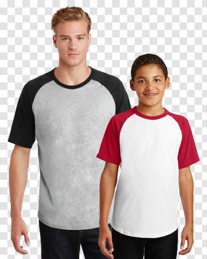 T-shirt Raglan Sleeve Sweater - Material - Garments Model Transparent PNG