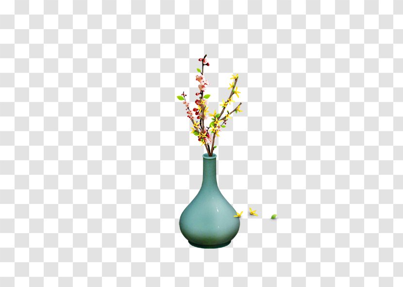 Vase Porcelain Gratis Meiping - Flower Bouquet Transparent PNG