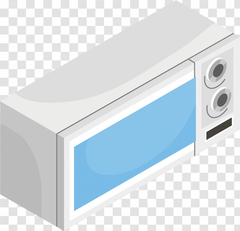 Table Microwave Oven Lampe De Bureau - Electronics - Cartoon Transparent PNG