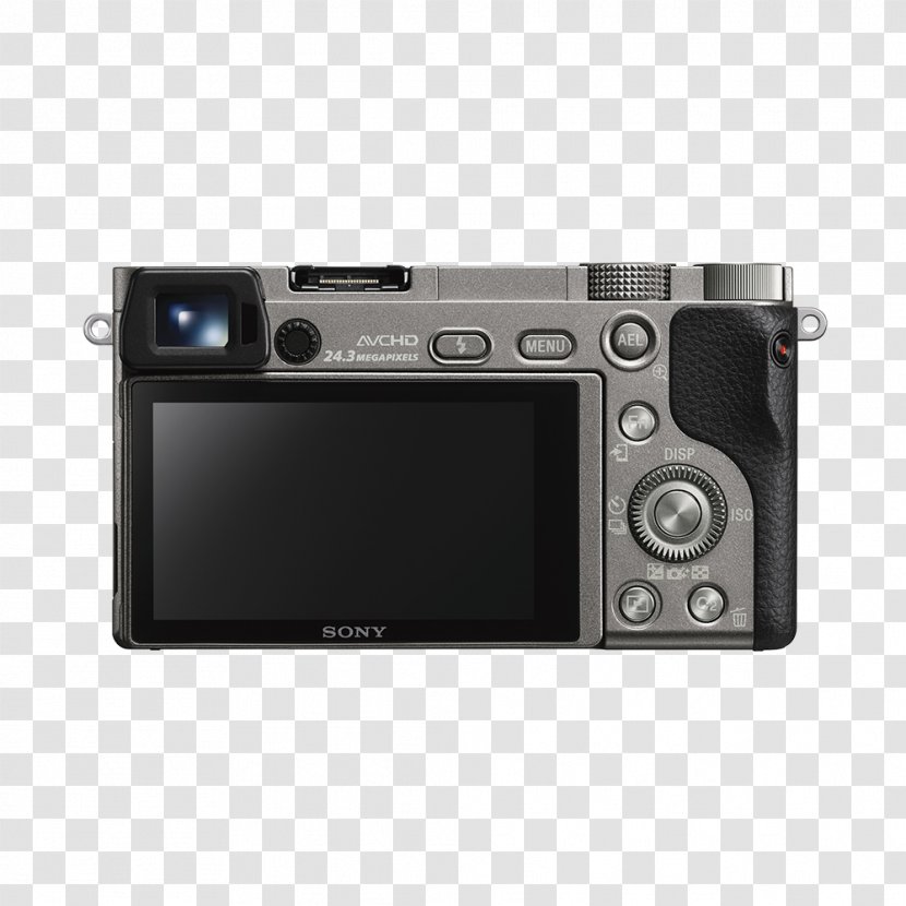 Mirrorless Interchangeable-lens Camera Sony α7 Lens APS-C - Graphite Transparent PNG