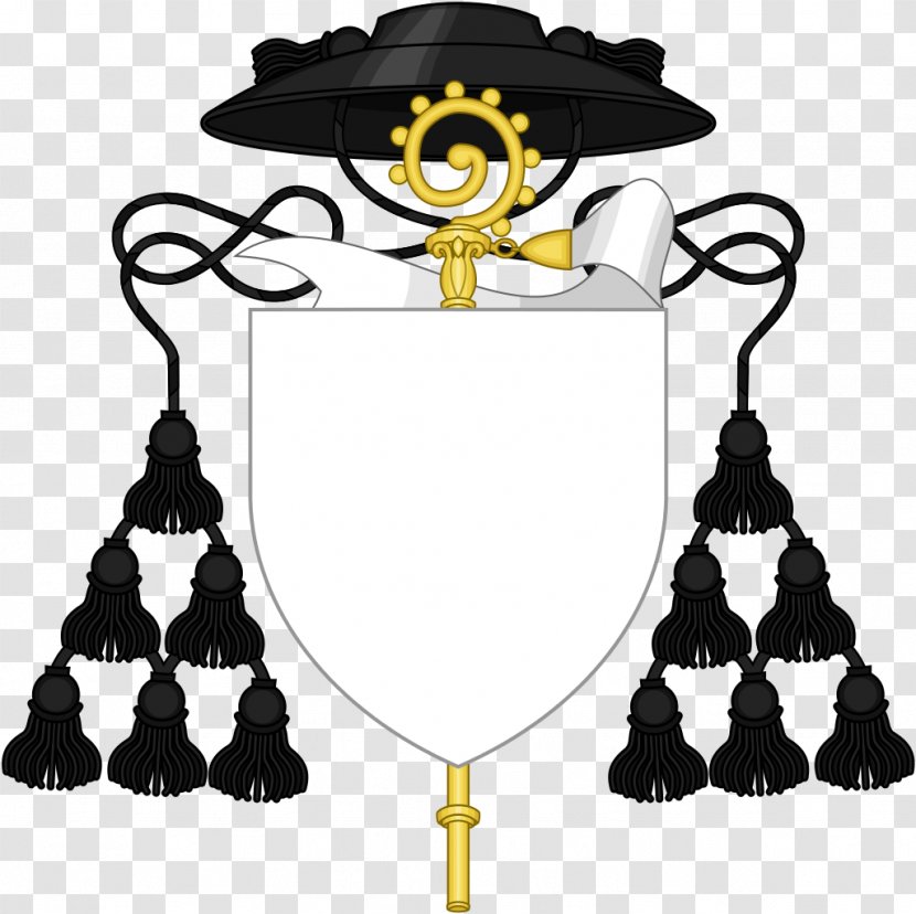 Monsignor Galero Archbishop Coat Of Arms Ecclesiastical Heraldry - Headgear - Pope Transparent PNG
