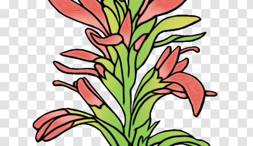Plant Clip Art Flower Leaf Cut Flowers - Watercolor - Flowerpot Flowering Transparent PNG