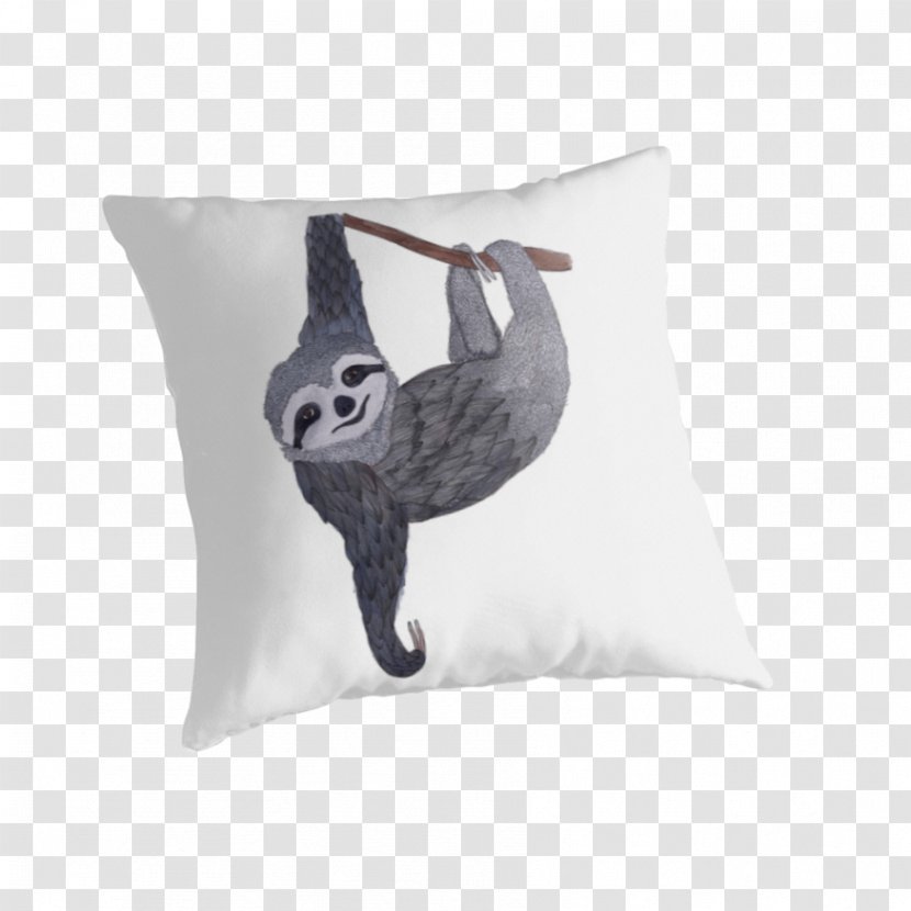 T-shirt Hoodie Unisex Sweater Pillow - Sloth Hanging Transparent PNG