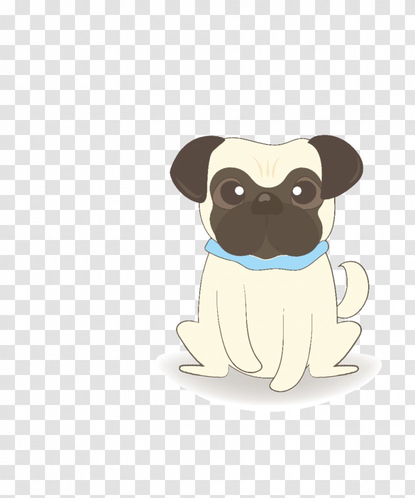 Pug Puppy Dog Breed Cartoon - Toy - Pugs Transparent PNG