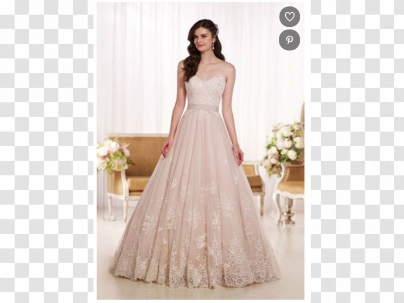 Wedding Dress Ball Gown A-line - Silhouette - Lace Transparent PNG