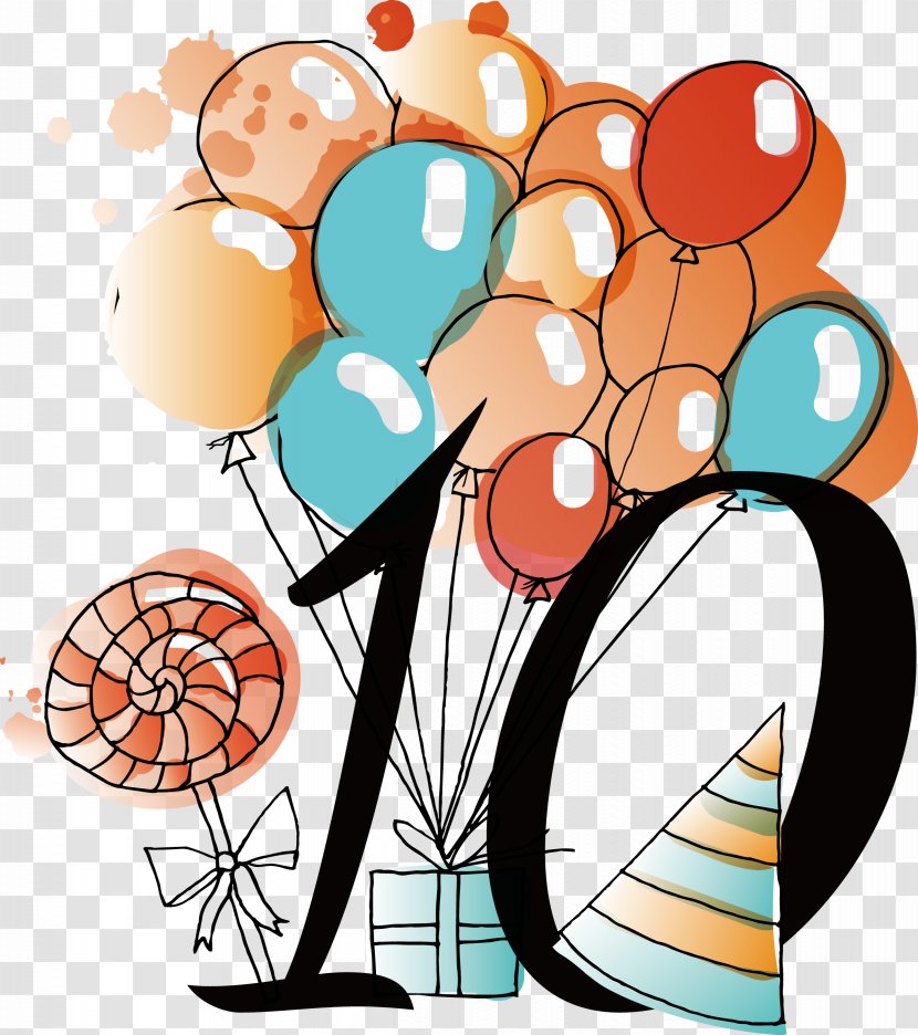 Birthday Clip Art - Happy To You - Celebrate The 10th Anniversary Of Vector Transparent PNG